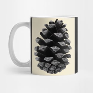 Black Pinecone Mug